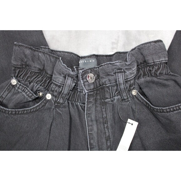 OSOS Design Flare Straight Leg Fit Women Size 28 Waist Black Jean - Picture 5 of 9